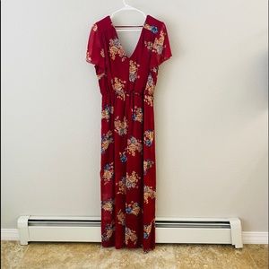 Maurices L VNeck Floral dress